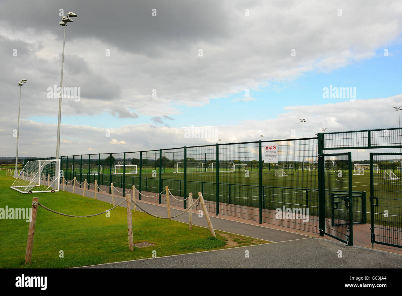 Calcio - Barclays Premier League - Everton Academy - Finch Farm. Vista generale delle strutture accademiche di Finch Farm, Everton Foto Stock