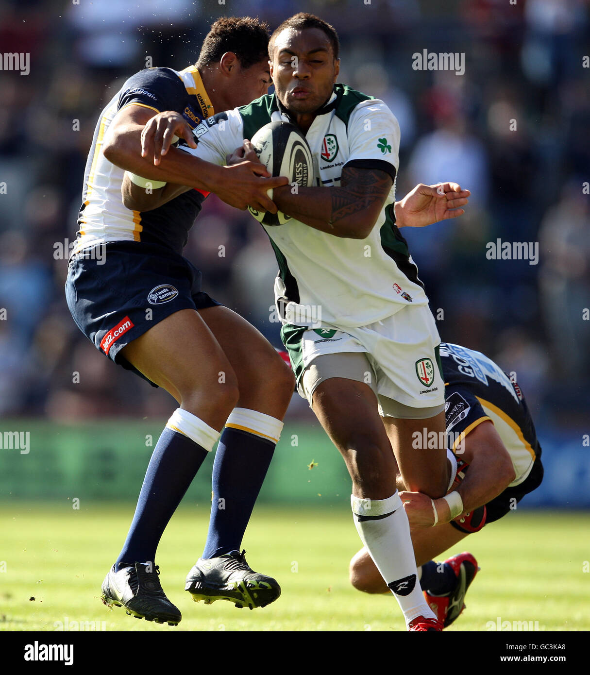 Rugby Union - Guinness Premiership - Leeds Carnegie v London Irish - Headingley Carnegie Stadium Foto Stock