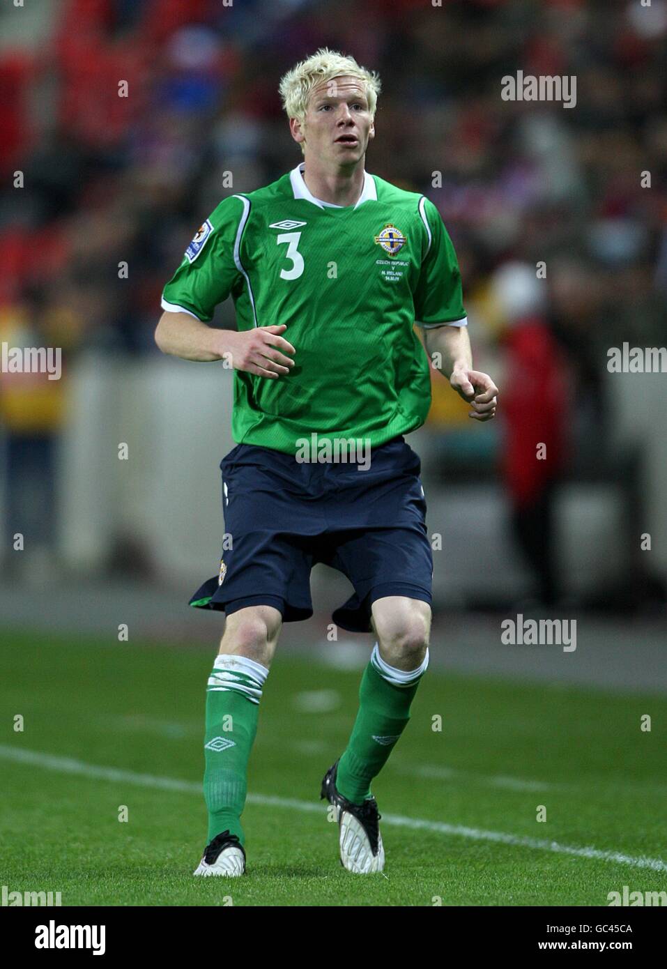 Calcio - Coppa del Mondo FIFA 2010 - turno di qualificazione - Gruppo tre - Repubblica Ceca v Irlanda del Nord - Spartan Stadium Foto Stock