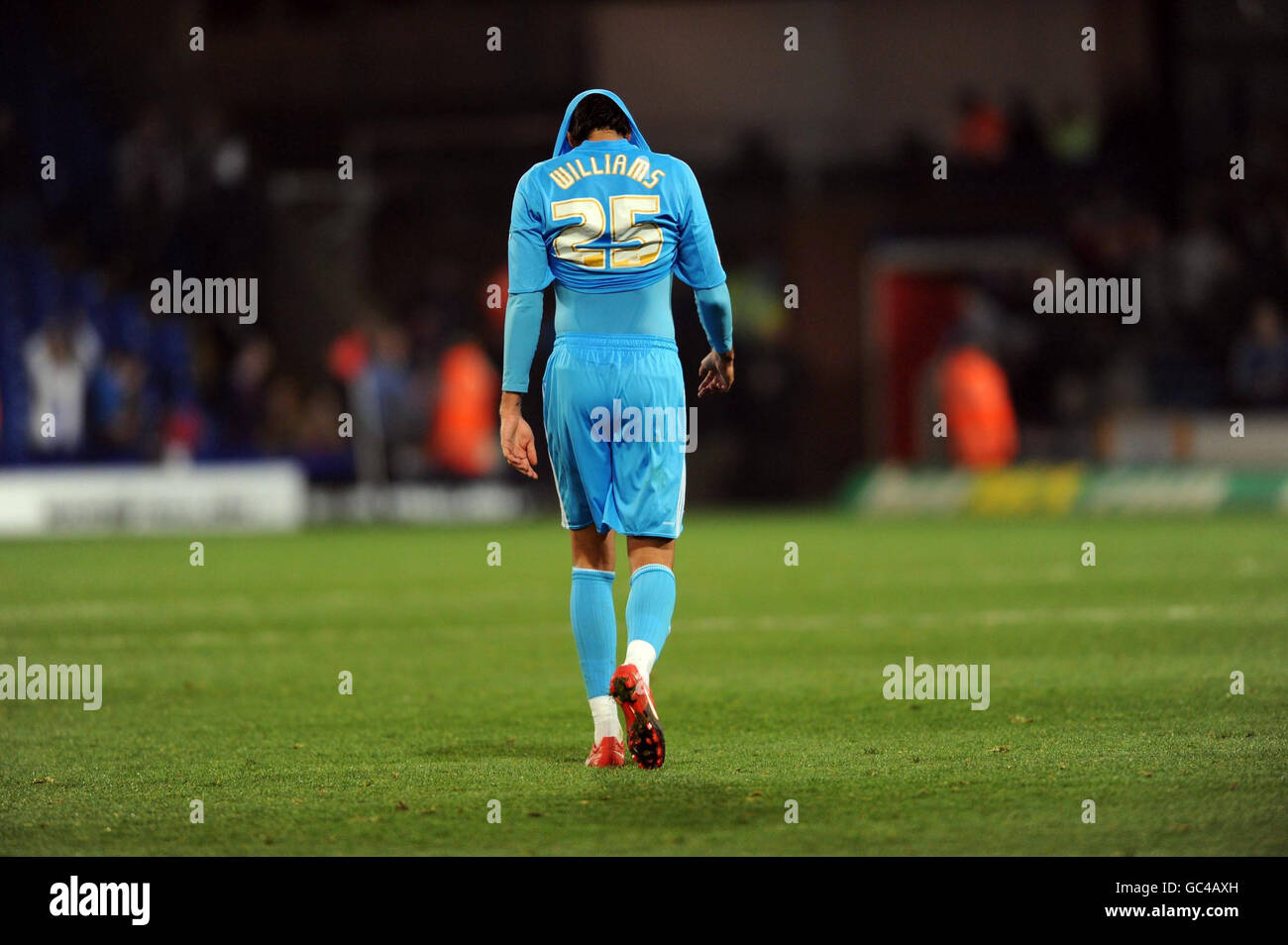 Calcio - Coca-Cola Football League Championship - Crystal Palace / Middlesbrough - Selhurst Park. Il Rhys Williams di Middlesbrough esce sconsolato alla fine della partita del campionato Coca-Cola al Selhurst Park di Londra. Foto Stock