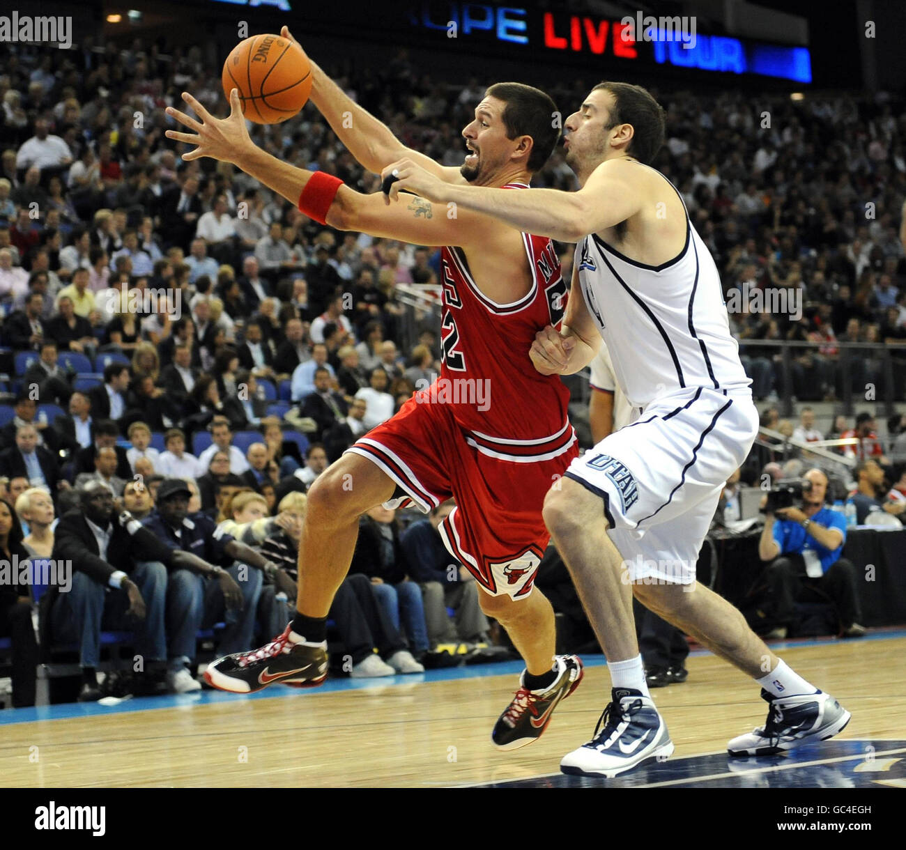 Basket NBA - Europa - Chicago Bulls v Utah Jazz - O2 Arena Foto Stock