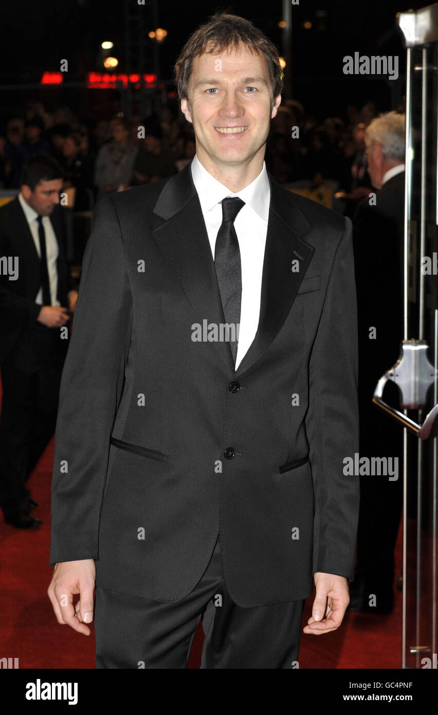 David Morrissey arriva per il Times BFI 53rd London Film Festival chiudendo il film notturno 'Nowhere Boy' all'Odeon di Leicester Square. Foto Stock