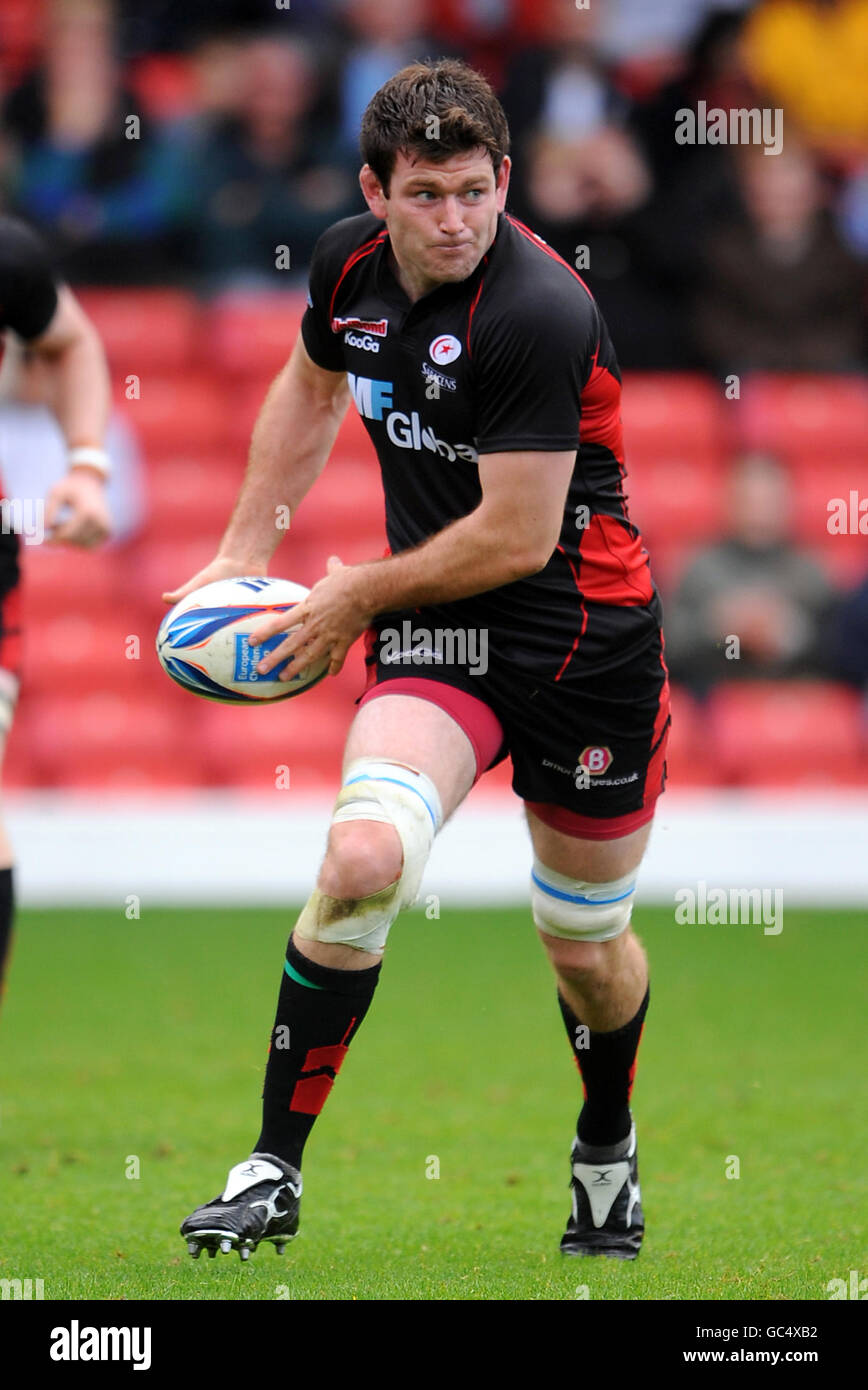 Rugby Union - European Challenge Cup - Piscina tre - Saraceni v Rugby Rovigo - Vicarage Road Foto Stock