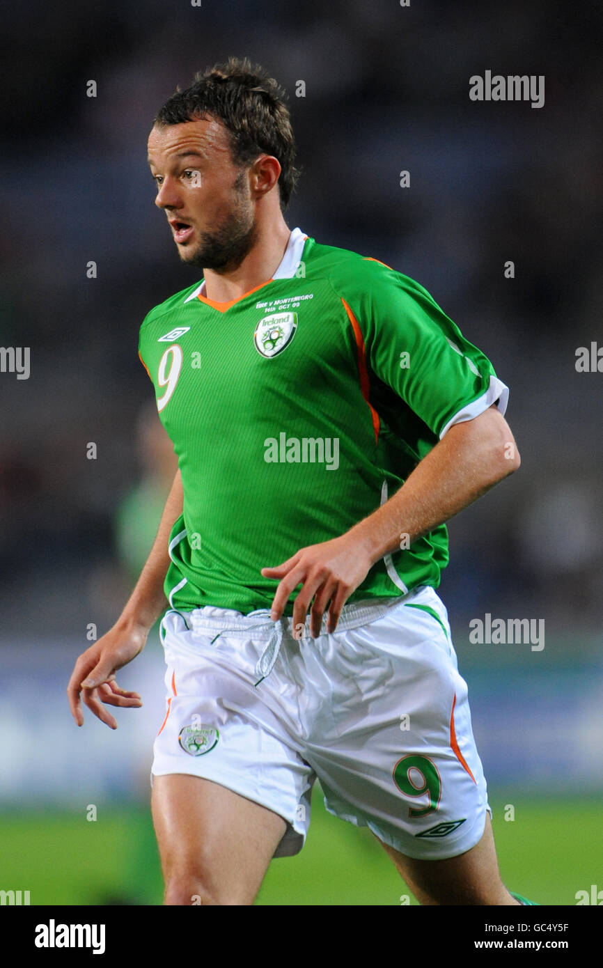 Calcio - Coppa del Mondo FIFA 2010 - turno di qualificazione - Gruppo otto - Repubblica di Irlanda v Montenegro - Croke Park Foto Stock