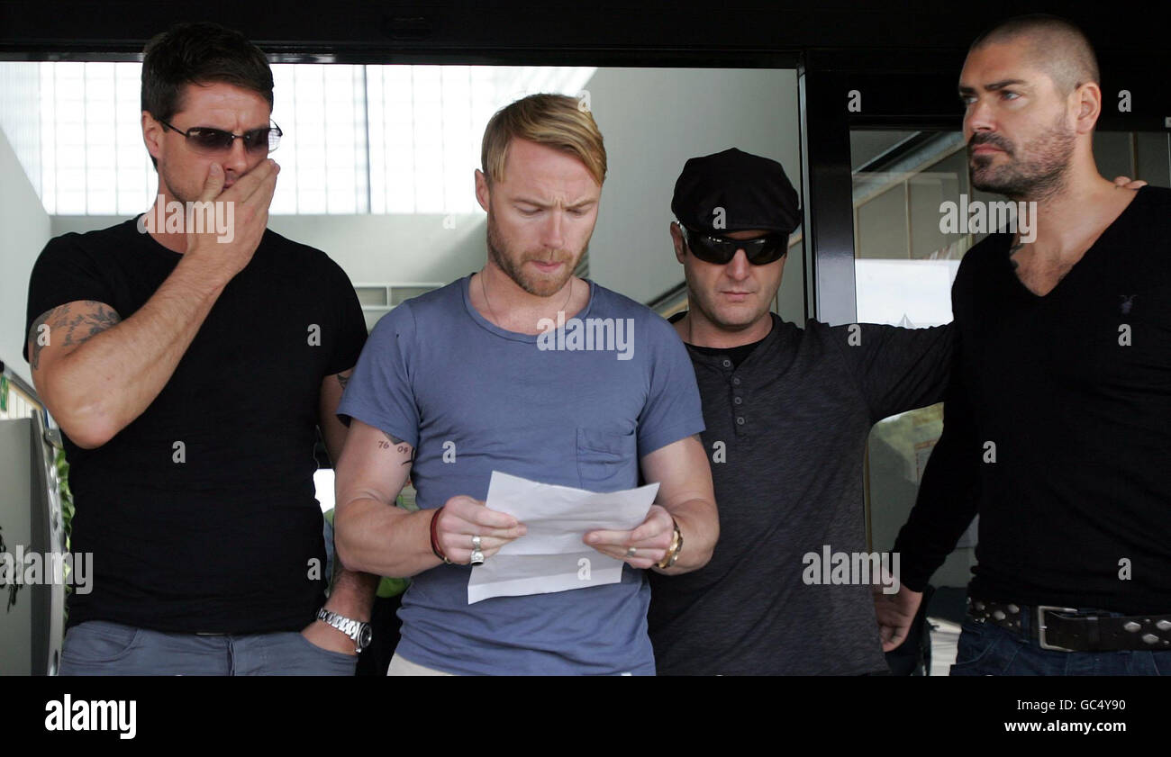 Stephen Gately muore Foto Stock