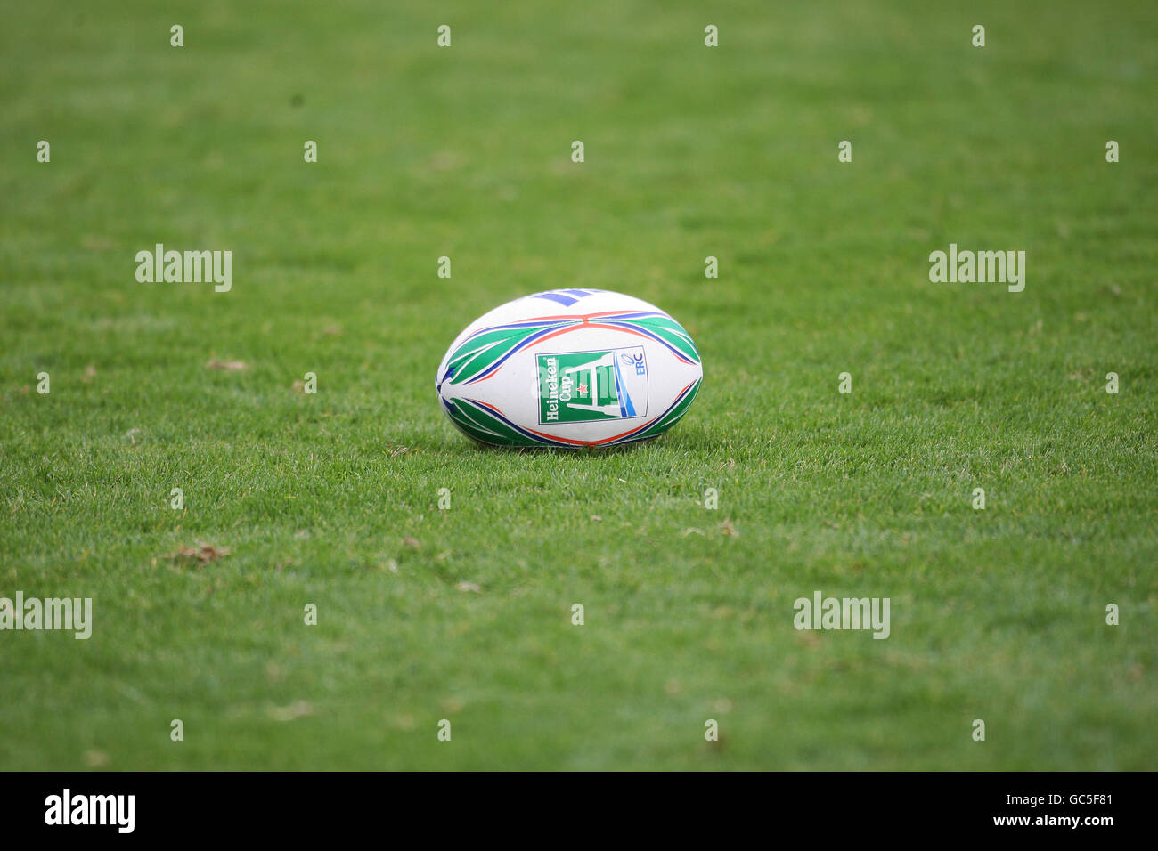Rugby Union - Glasgow Warriors Training Session - Firhill. GV di Heineken Matchball Foto Stock