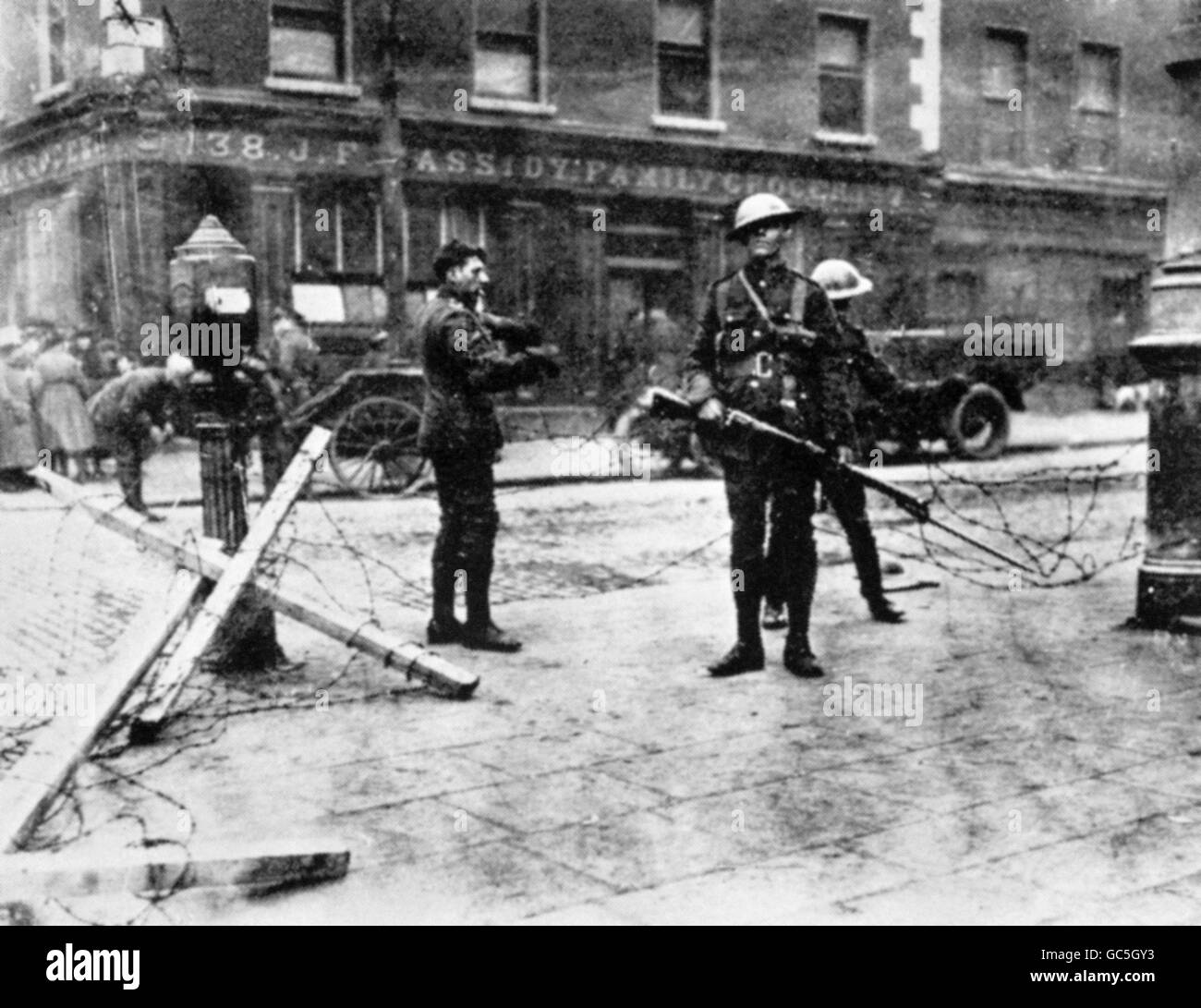 L'Irlanda & indipendenza - La Pasqua in aumento - 1916 Foto Stock