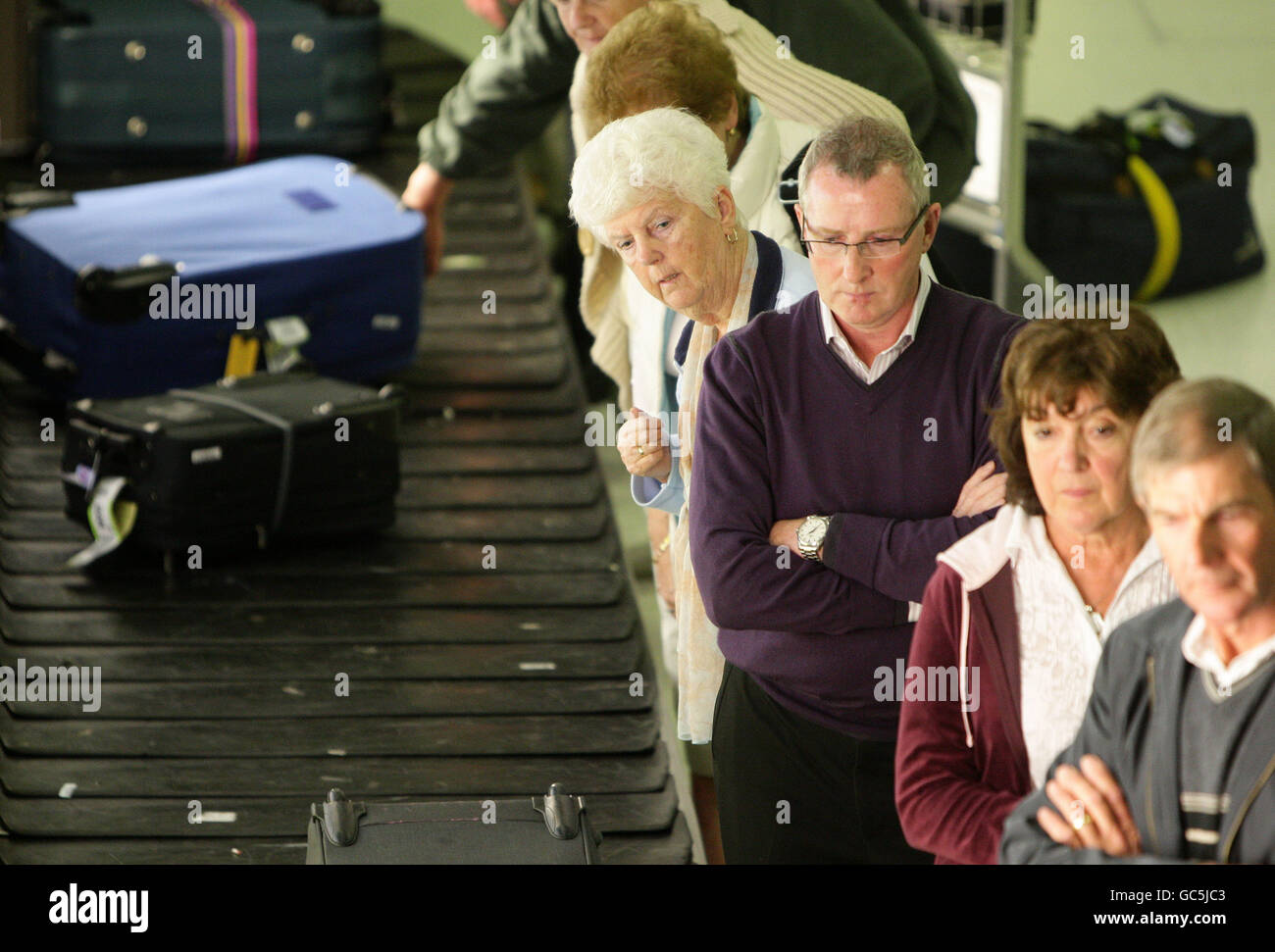 Aeroporto di Manchester stock Foto Stock