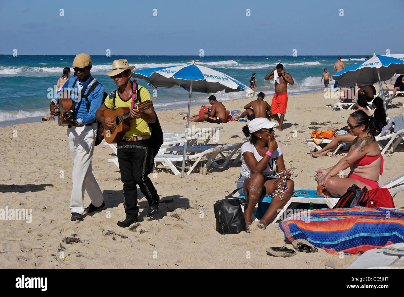 Spiaggia Scena Playas Del Este Spiagge Dellest Havana