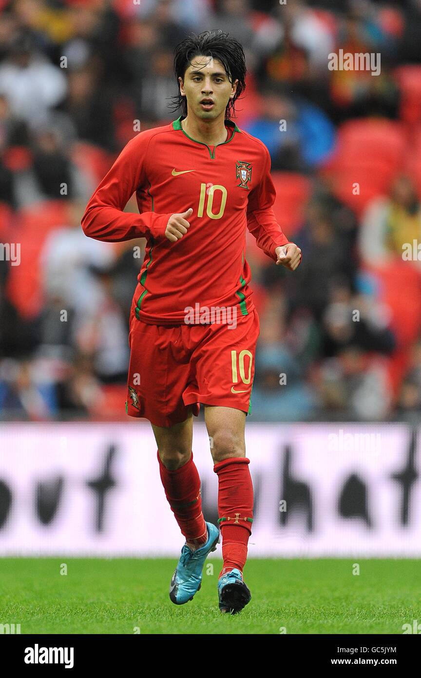 Calcio - Campionato UEFA Under 21 Qualifiche - Gruppo nove - Inghilterra / Portogallo - Wembley. Rui Pedro, Portogallo Foto Stock