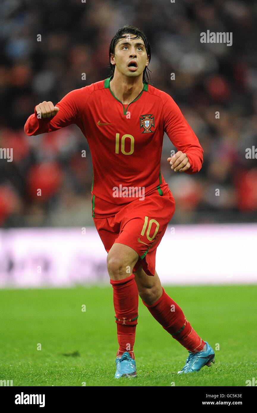 Calcio - Campionato UEFA Under 21 Qualifiche - Gruppo nove - Inghilterra / Portogallo - Wembley. Rui Pedro, Portogallo Foto Stock