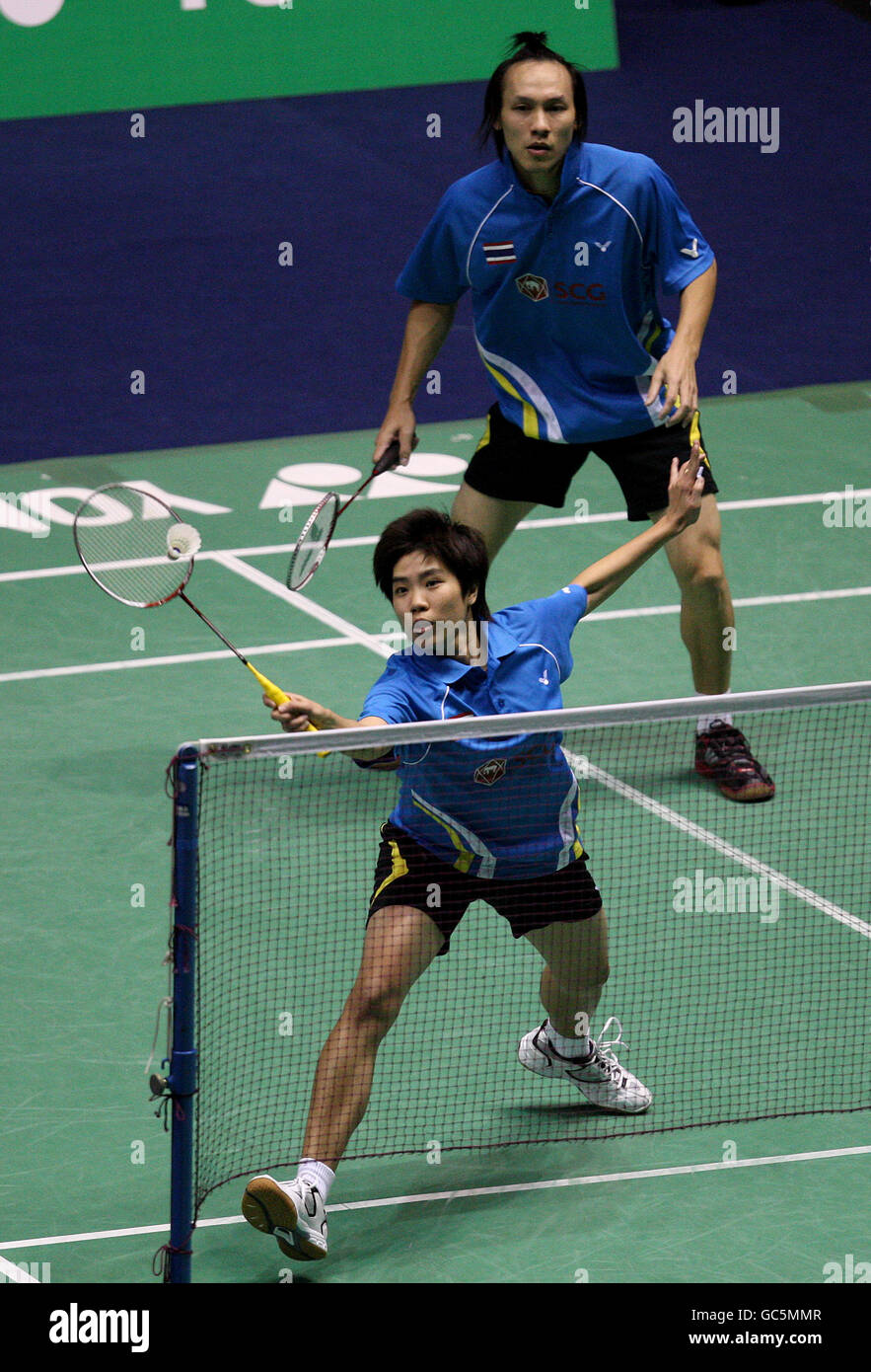 Badminton - Overgrip Yonex tutti Inghilterra Open Championships 2009 - National Indoor Arena Foto Stock
