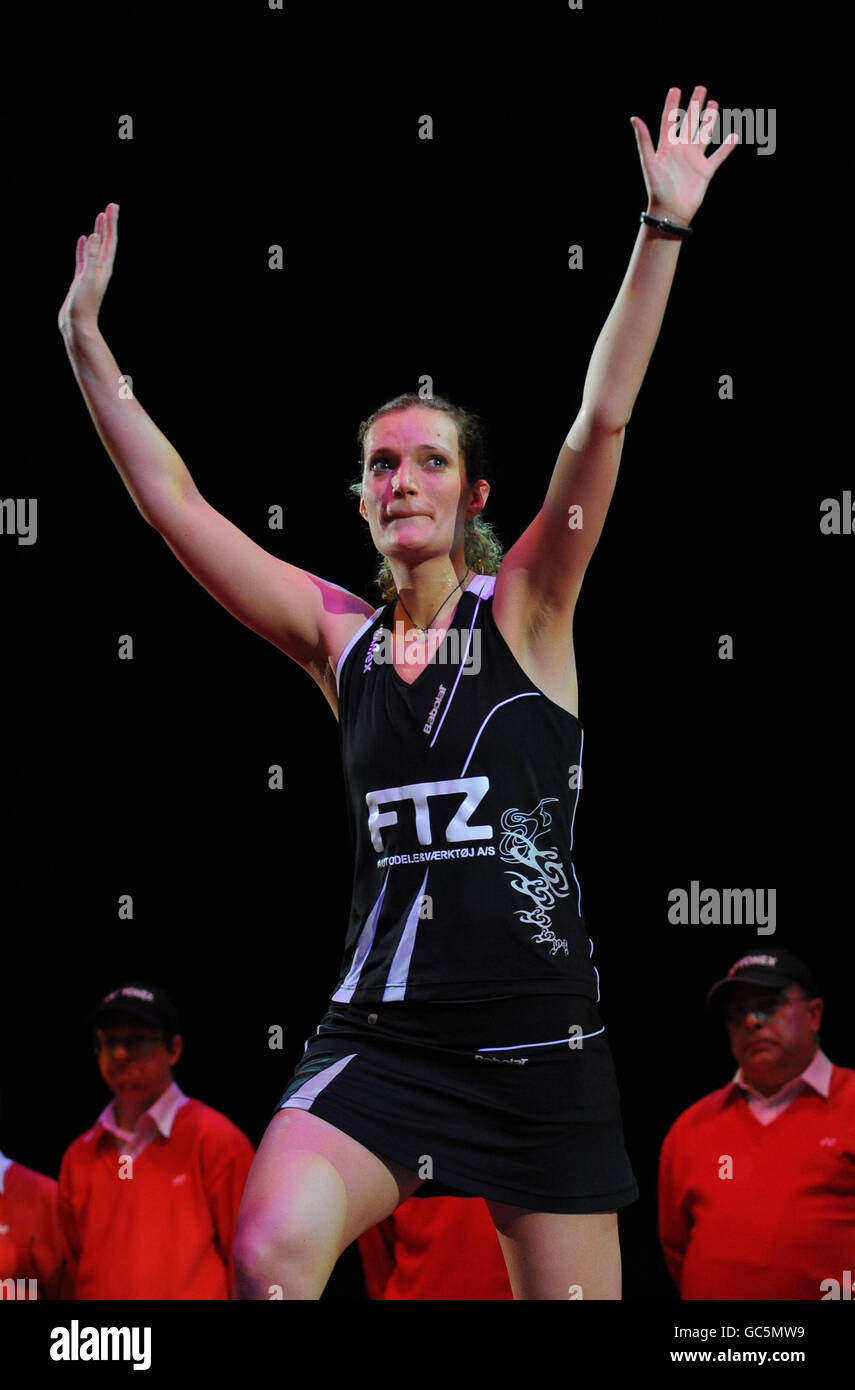 Badminton - Overgrip Yonex tutti Inghilterra Open Championships 2009 - National Indoor Arena Foto Stock