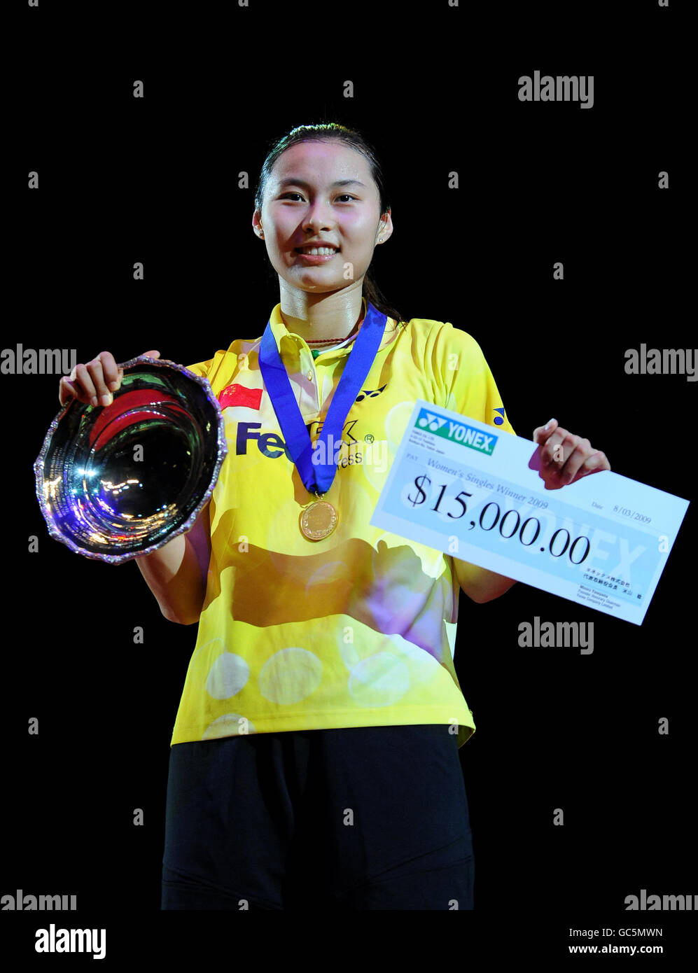 Badminton - Overgrip Yonex tutti Inghilterra Open Championships 2009 - National Indoor Arena Foto Stock