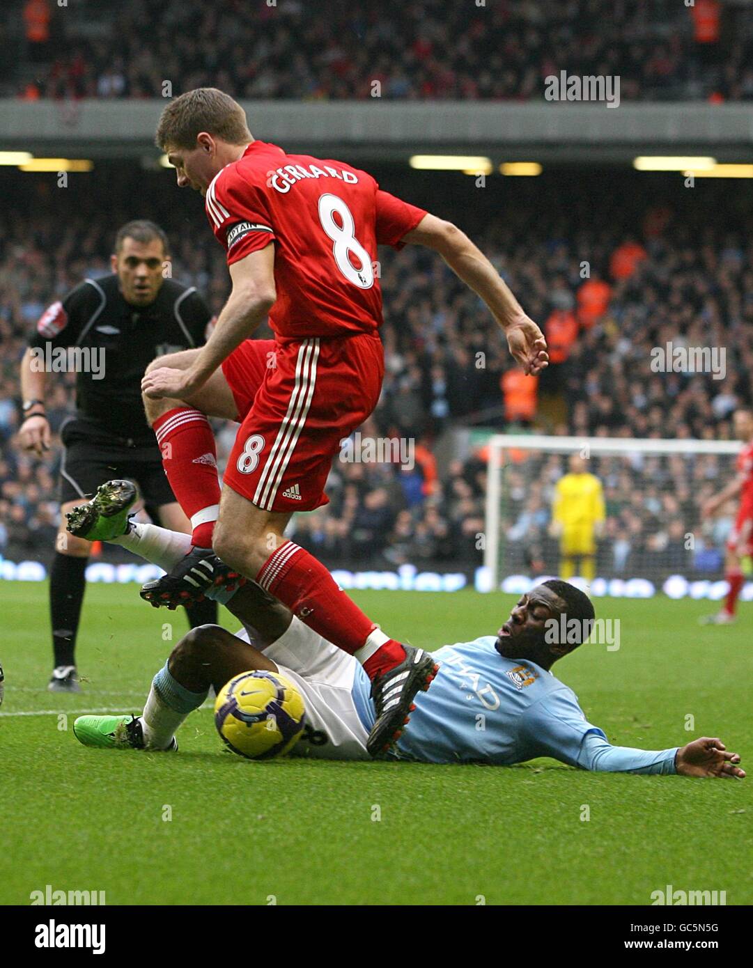 Calcio - Barclays Premier League - Liverpool v Manchester City - Anfield Foto Stock