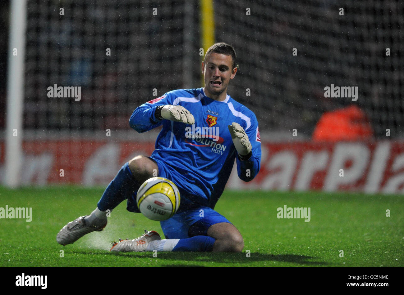 Calcio - Coca Cola Football League Championship - Watford V Scunthorpe United - Vicarage Road Stadium Foto Stock