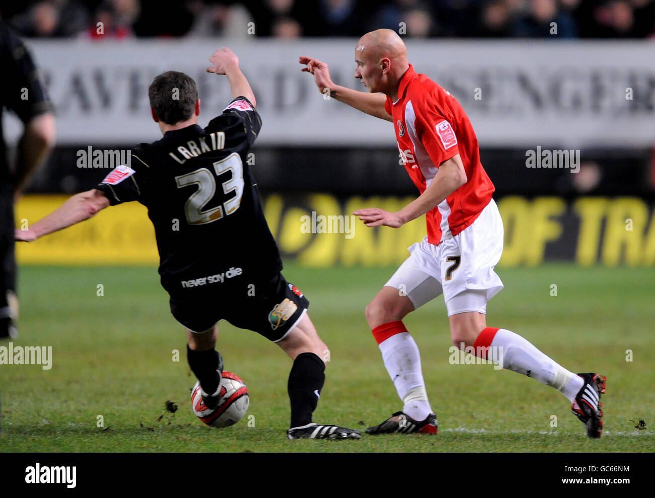 Calcio - Coca Cola Football League One - Charlton Athletic v Hartlepool Regno - La Valle Foto Stock