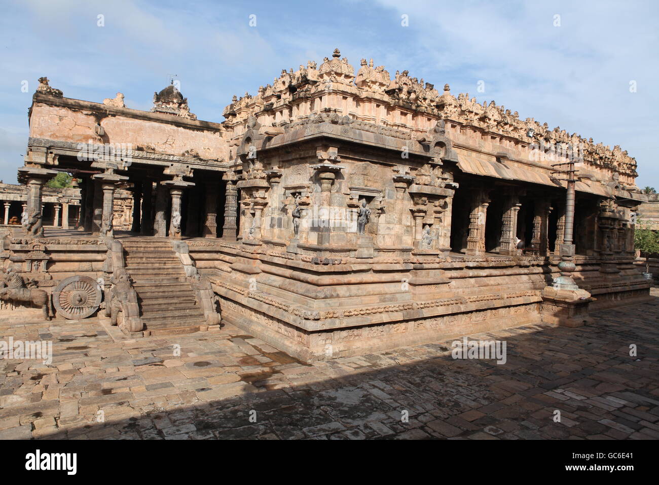Airavatiswar tempio di darasuram nei pressi di Kumbakonam Foto Stock