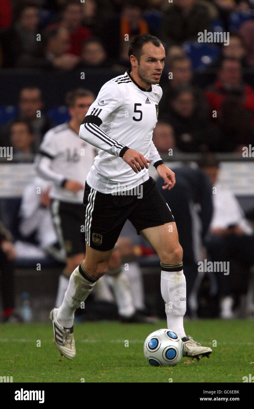 Calcio - International friendly - Germania / Costa d'Avorio - Veltins Arena. Heiko Westermann, Germania Foto Stock