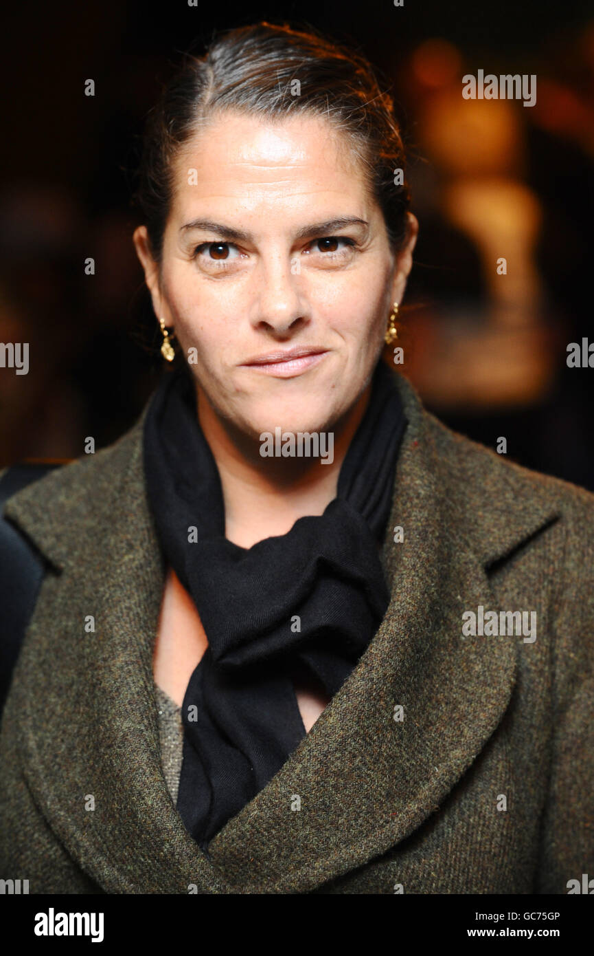 Tracey Emin al The Anglomania by Vivienne Westwood SS10 Catwalk Show a Selfridges in Oxford Street, Londra. Foto Stock