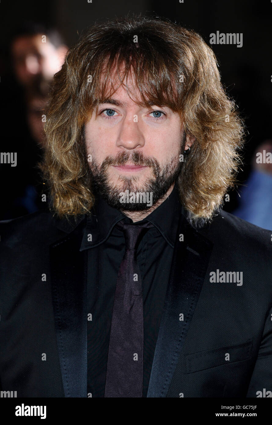 Justin Lee Collins arriva al Variety Club Showbiz Awards 2009, Grovestor House Hotel, Park Lane, Londra. Foto Stock