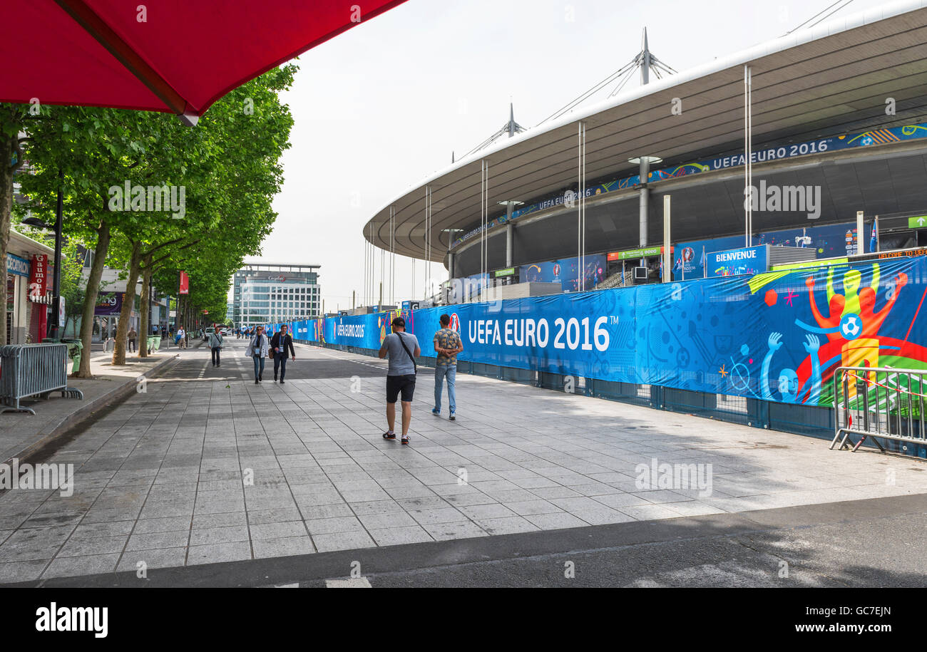 Presso EURO-2016 Foto Stock