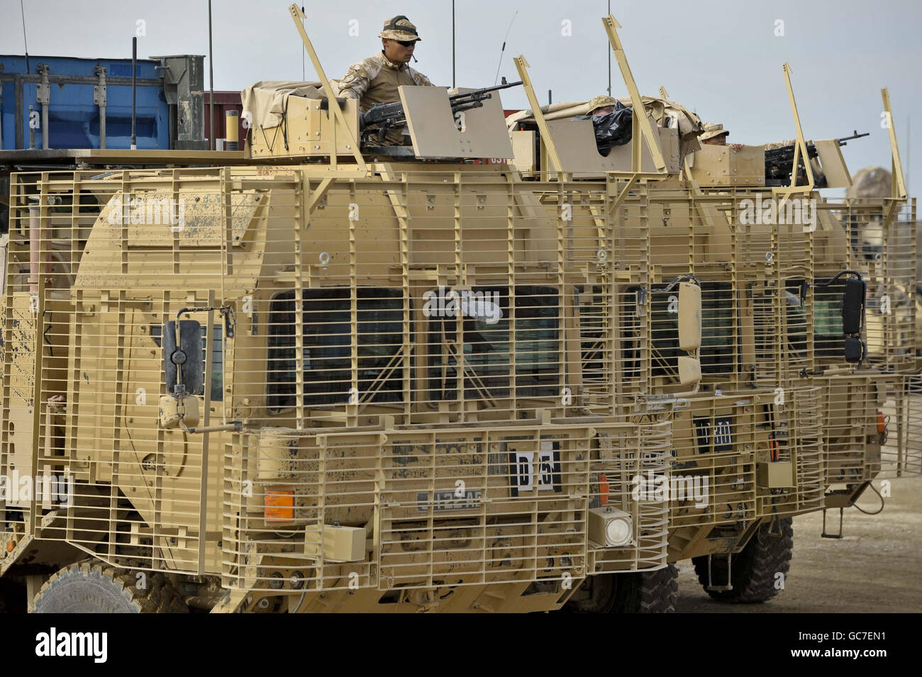 Truppe in Afghanistan Foto Stock