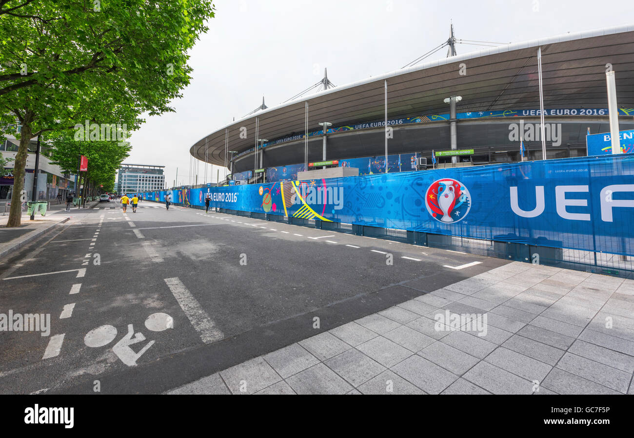 Presso EURO-2016 Foto Stock