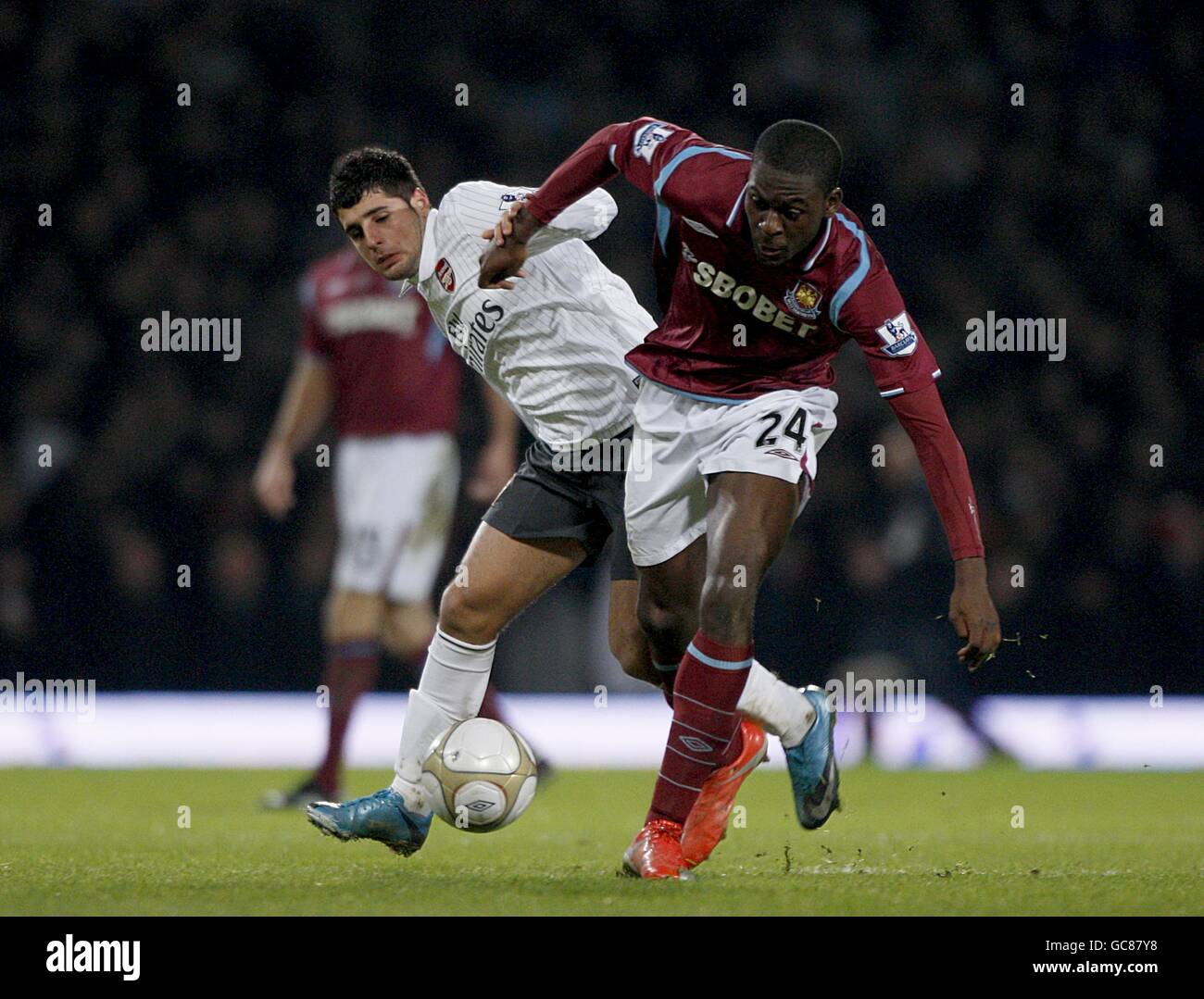 Calcio - FA Cup - Terzo Round - West Ham United v Arsenal - Upton Park Foto Stock