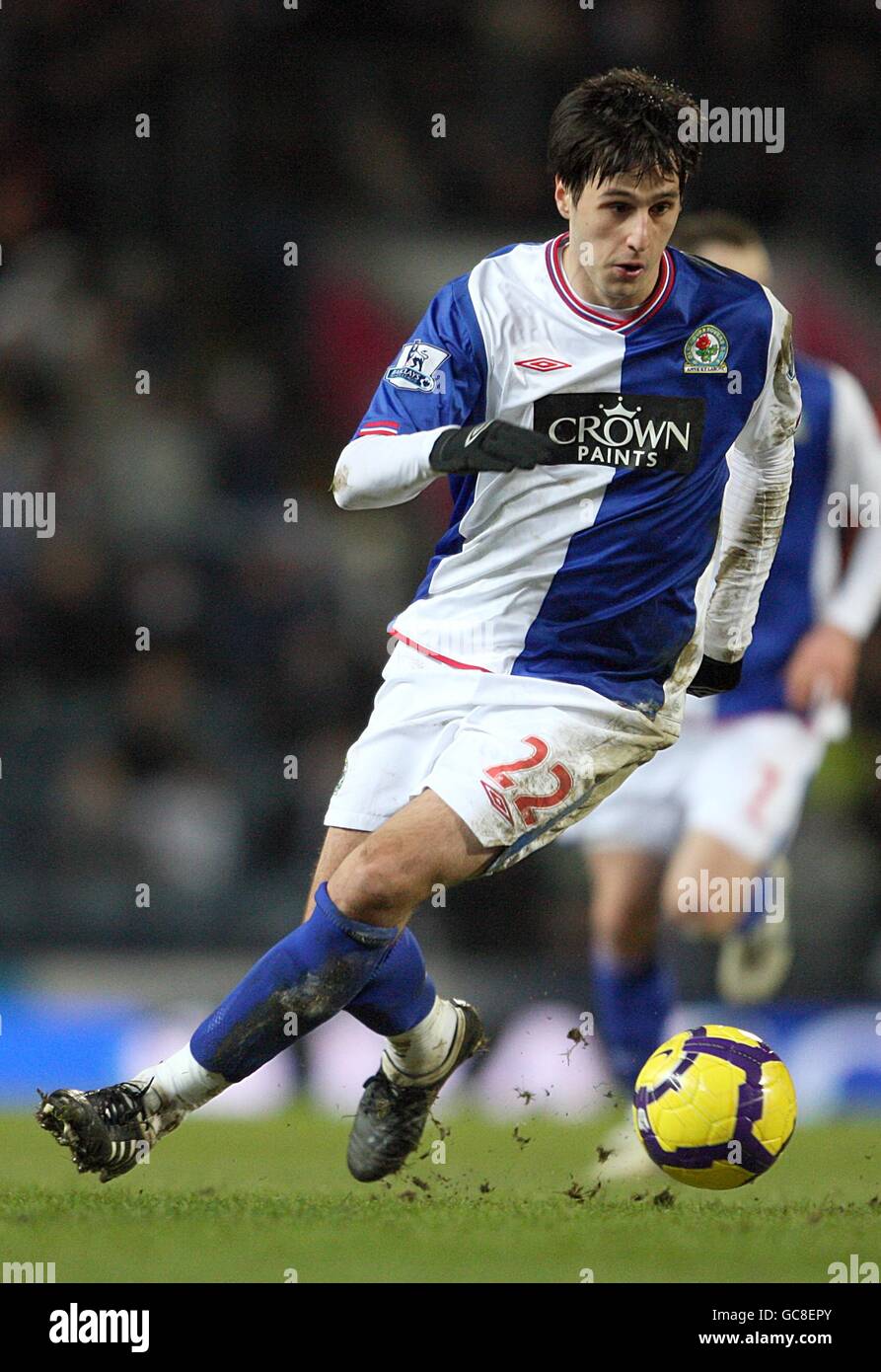 Calcio - Barclays Premier League - Blackburn Rovers v Wigan Athletic - Ewood Park. Nikola Kalinic, Blackburn Rovers Foto Stock