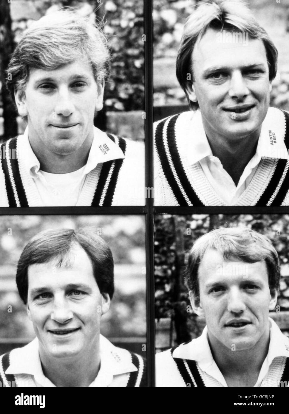 Cricket Ritratti - Middlesex County Cricket 1983 Foto Stock