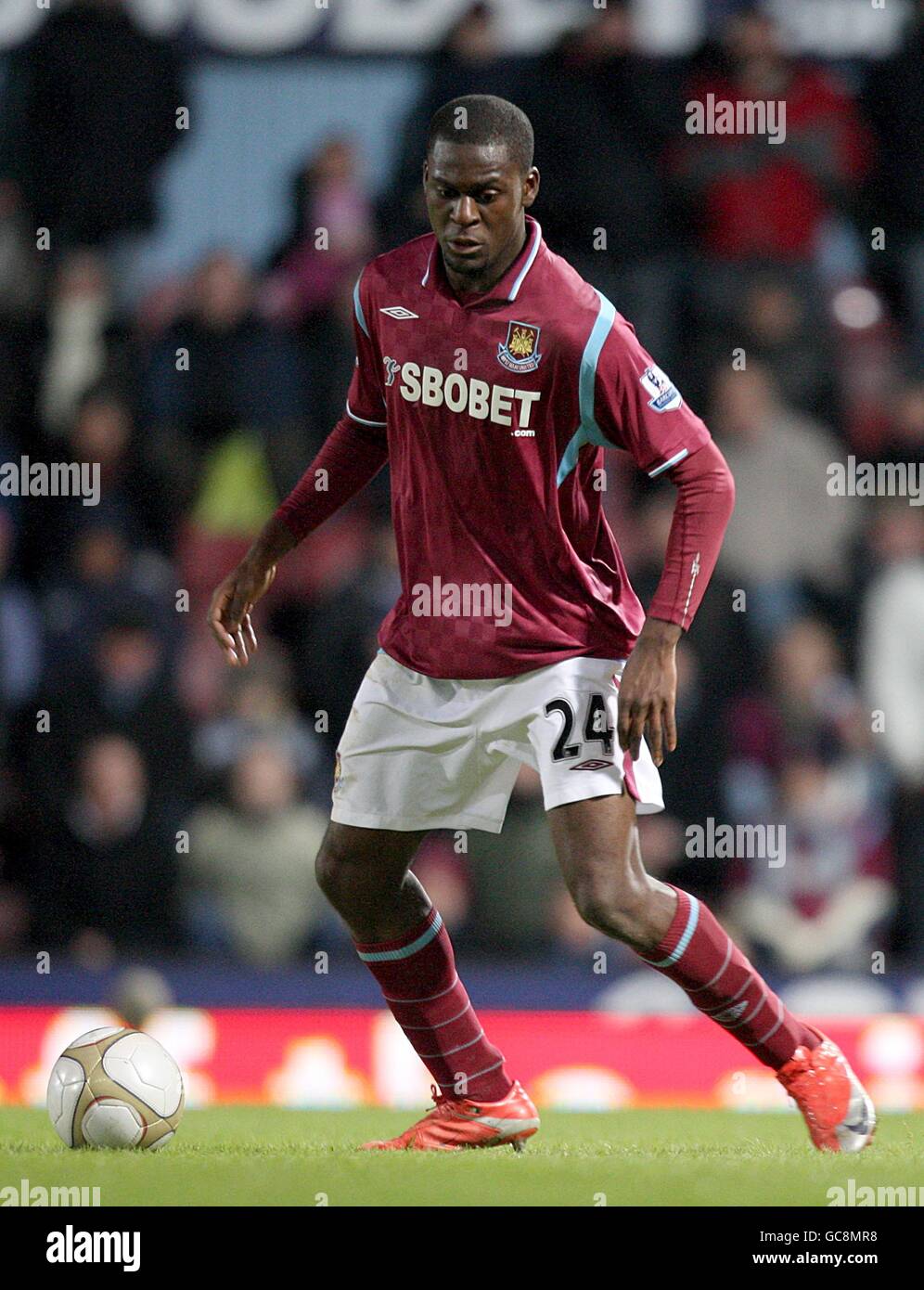 Calcio - fa Cup - terzo turno - West Ham United v Arsenal - Upton Park. Frank Nouble, West Ham United Foto Stock