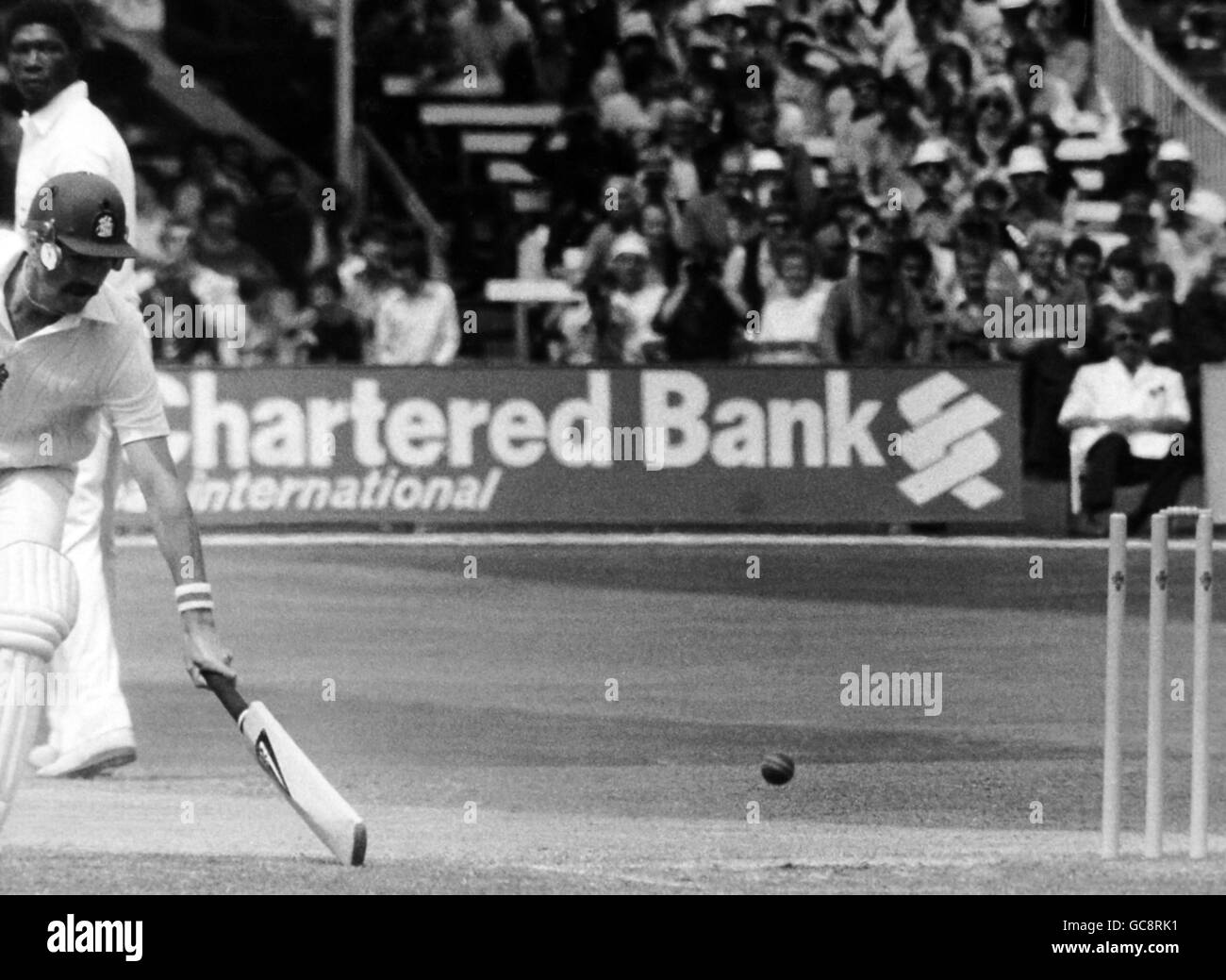 Cricket - England v West Indies - West Indies nelle isole britanniche 1980 (1^ prova) - Trent Bridge, Nottingham Foto Stock