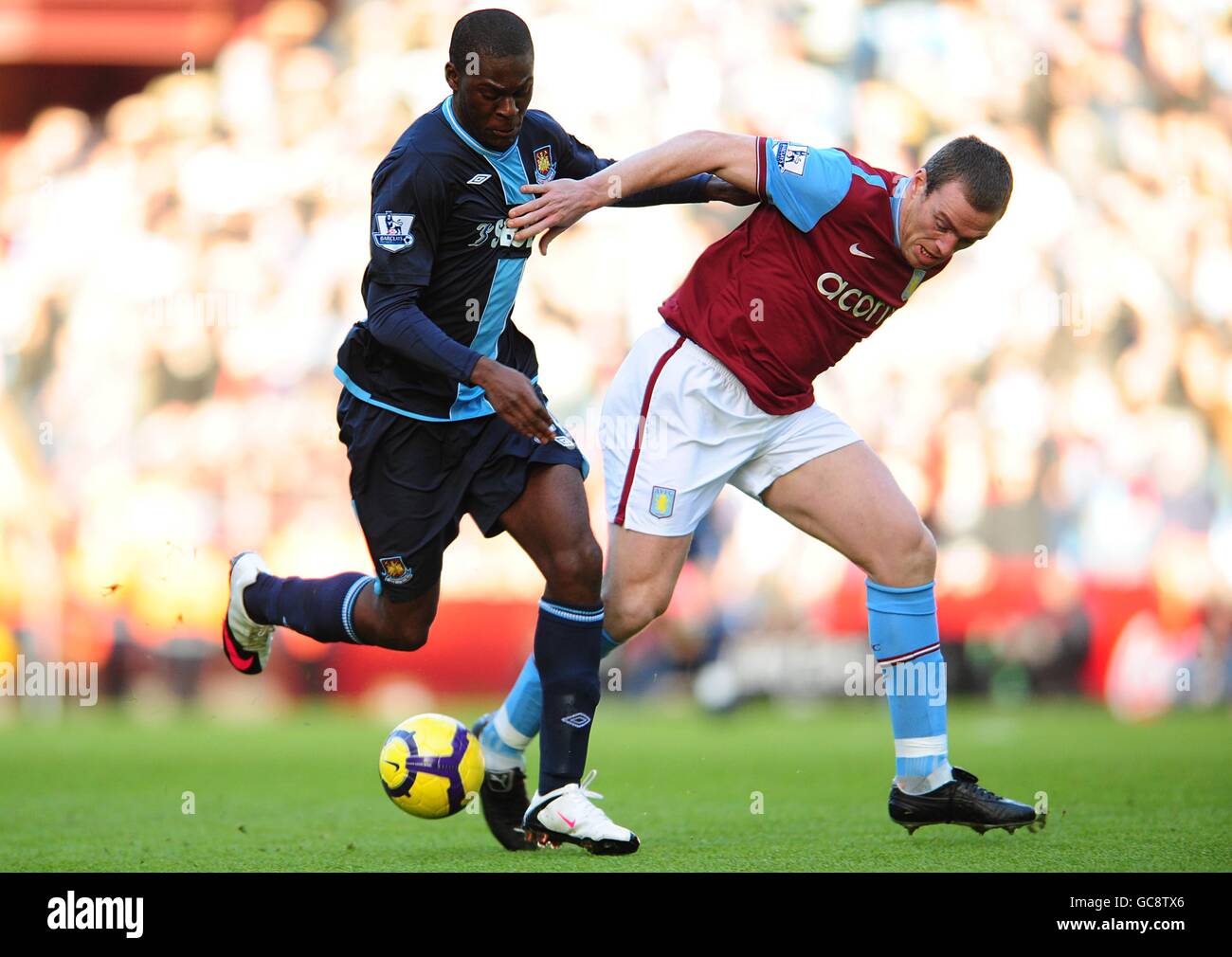 Calcio - Barclays Premier League - Aston Villa v West Ham United - Villa Park Foto Stock