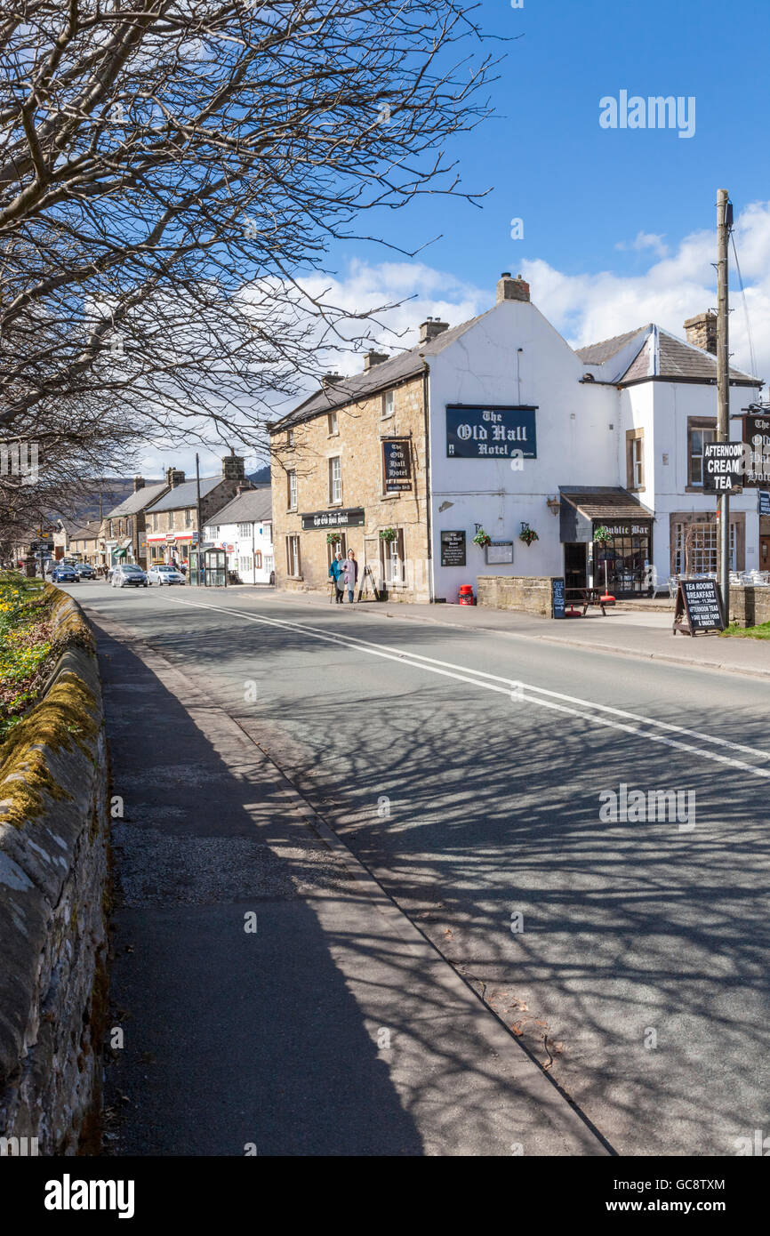 Il Villaggio della Speranza, Derbyshire in primavera, Peak District, England, Regno Unito Foto Stock