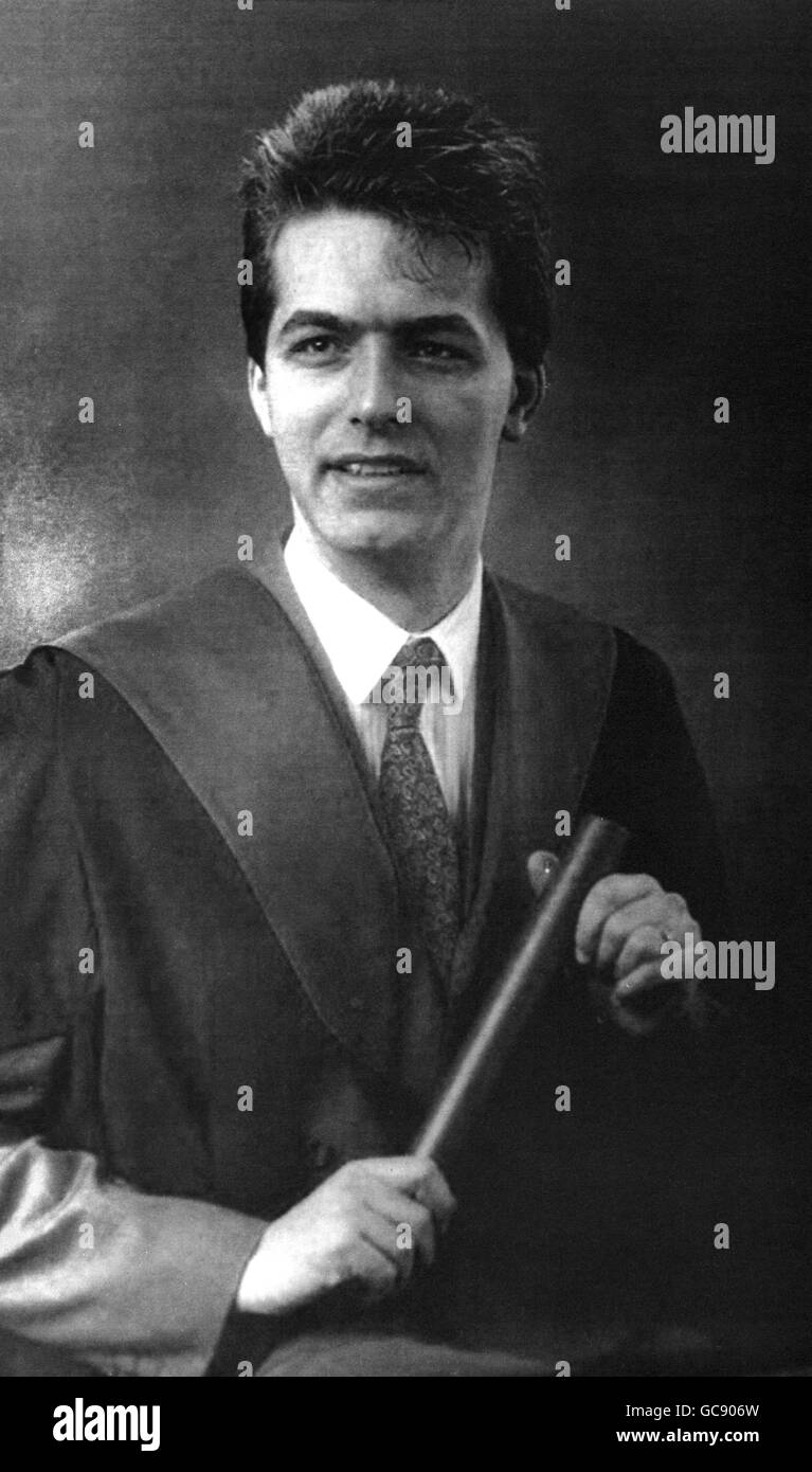 ANDREW DE VRIES, CHE È STATO UCCISO A COLPI DI ARMA DA FUOCO, A HOUSTON, TEXAS, DOPO ESSERE STATO SCAMBIATO PER UN BURGLAR. Foto Stock