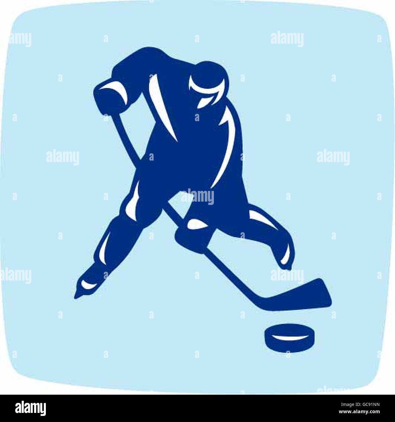 - Olimpiadi invernali di Vancouver 2010 - Pittogrammi Foto Stock
