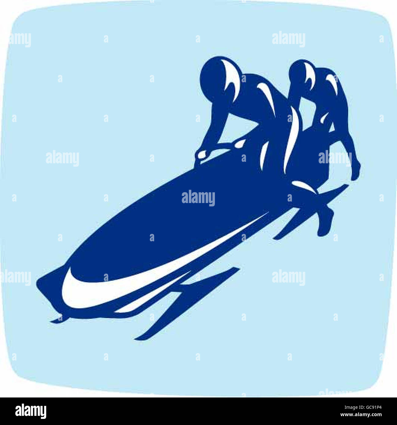 - Olimpiadi invernali di Vancouver 2010 - Pittogrammi Foto Stock