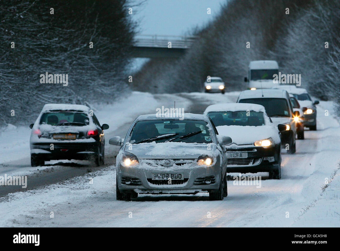 Inverno Meteo Feb11th Foto Stock