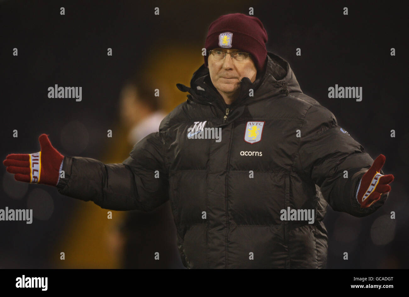 Calcio - fa Youth Cup - quarto turno - West Bromwich Albion v Aston Villa - The Hawthorns. Tony McAndrew, allenatore del team Aston Villa Youth Foto Stock