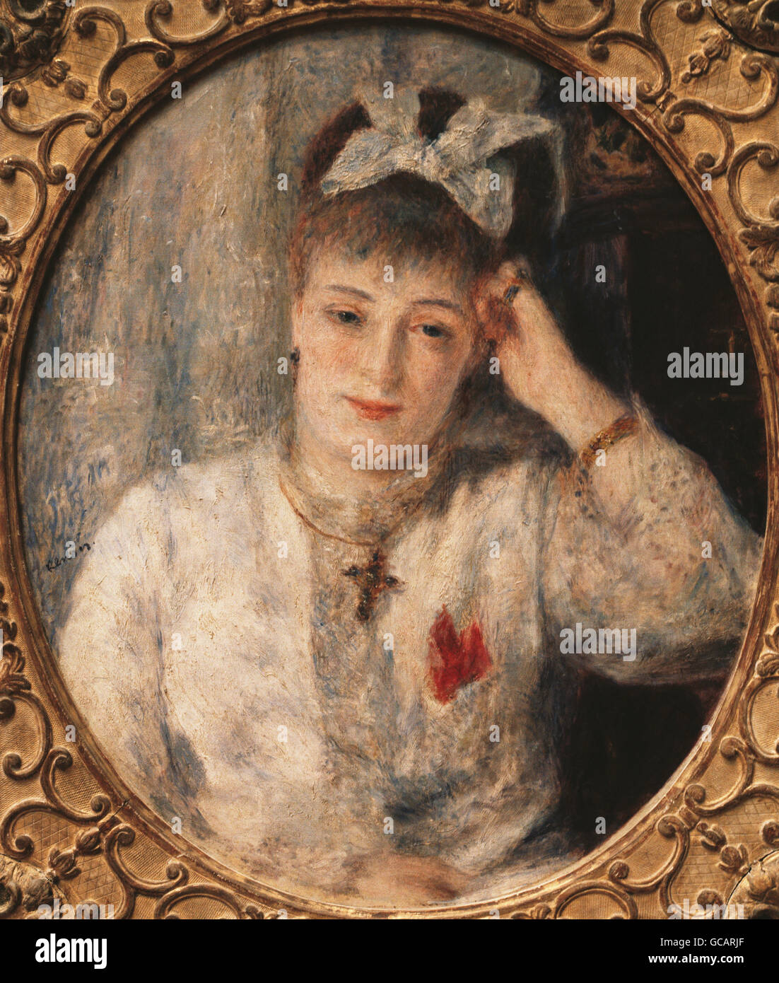 Marie Murer da Pierre Renoir, 1877 Foto Stock