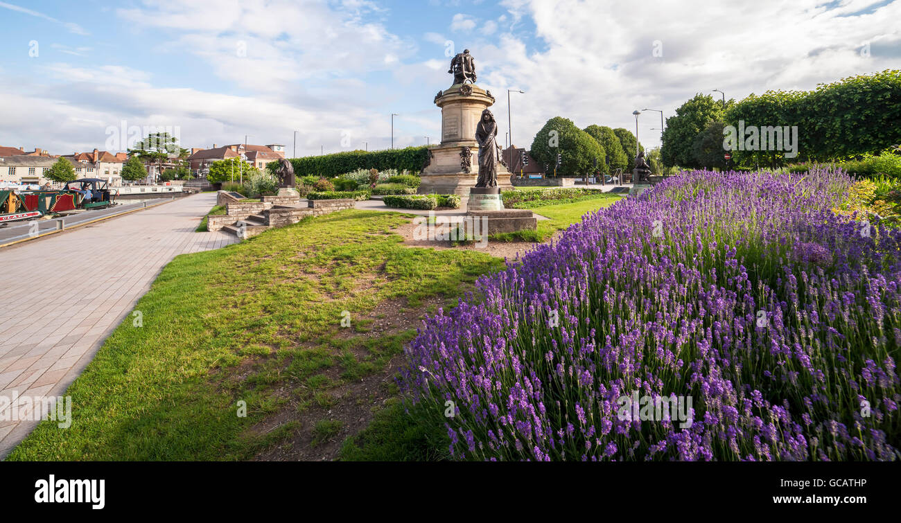 Gower Memorial, Stratford upon Avon. Foto Stock