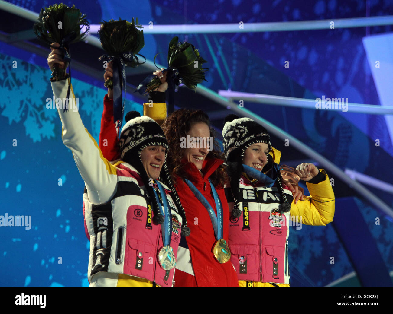 Olimpiadi invernali - 2010 Giochi Olimpici invernali di Vancouver - Giorno 9 Foto Stock