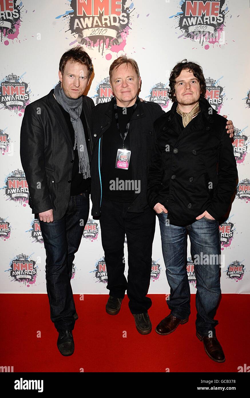 NME Awards 2010 - Arrivi - Londra Foto Stock