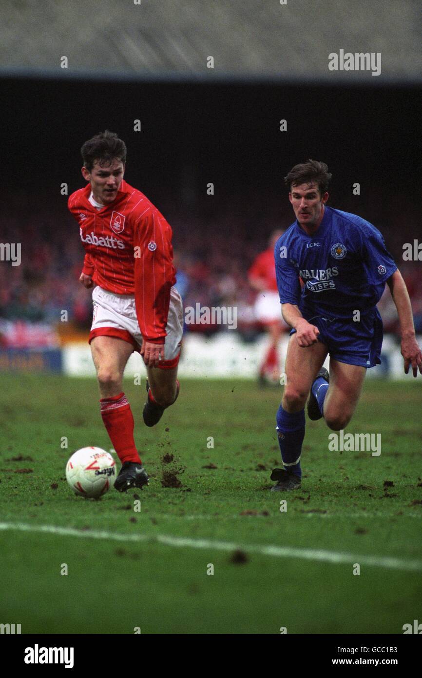 Calcio - Endsleigh League Division One - Nottingham Forest v Leicester City - Città massa Foto Stock