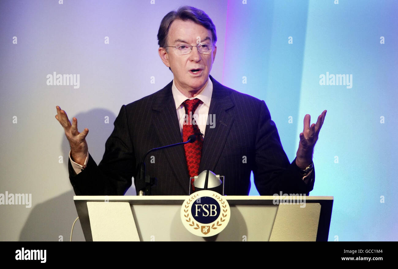 Federazione delle piccole imprese conferenza annuale Foto Stock