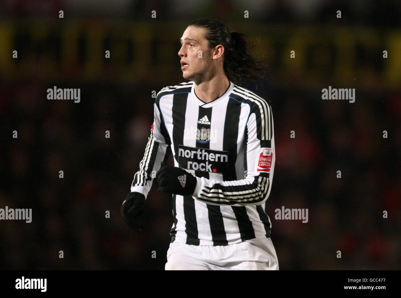 Calcio - Coca-Cola Football League Championship - Doncaster Rovers v Newcastle United - Keepmoat Stadium. Andrew Carroll, Newcastle United Foto Stock