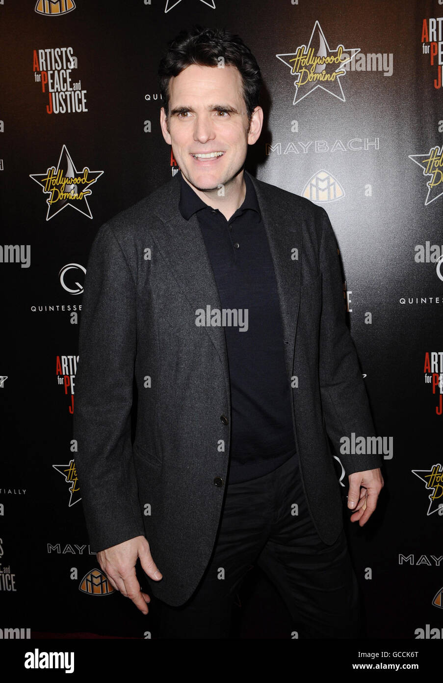 Matt Dillon partecipa alla terza edizione del Pre-Oscar Hollywood Domino Gala benefico per gli artisti per la Pace e la Giustizia che si tiene al bar210 presso il Beverly Hilton Hotel di Los Angeles. Foto Stock