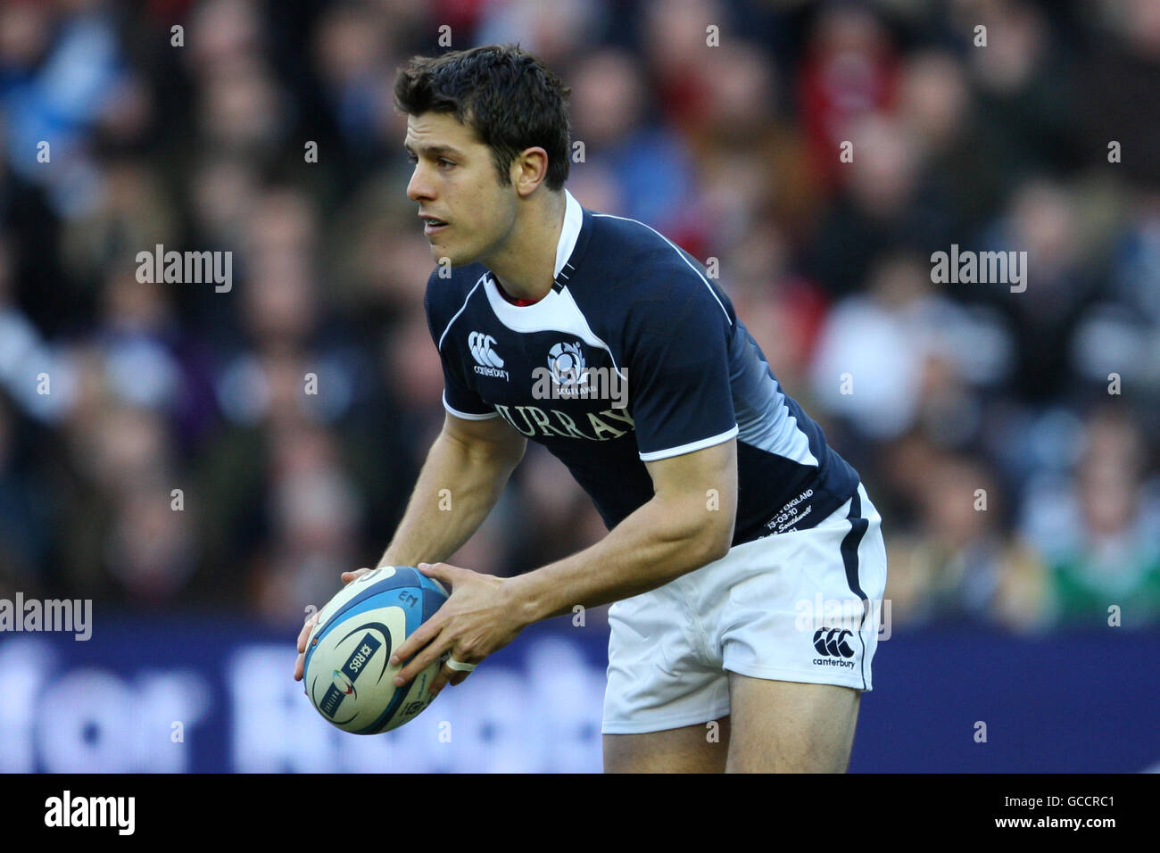 Rugby Union - RBS 6 Nations Championship 2010 - Scozia / Inghilterra - Murrayfield. Hugo Southwell, Scozia Foto Stock