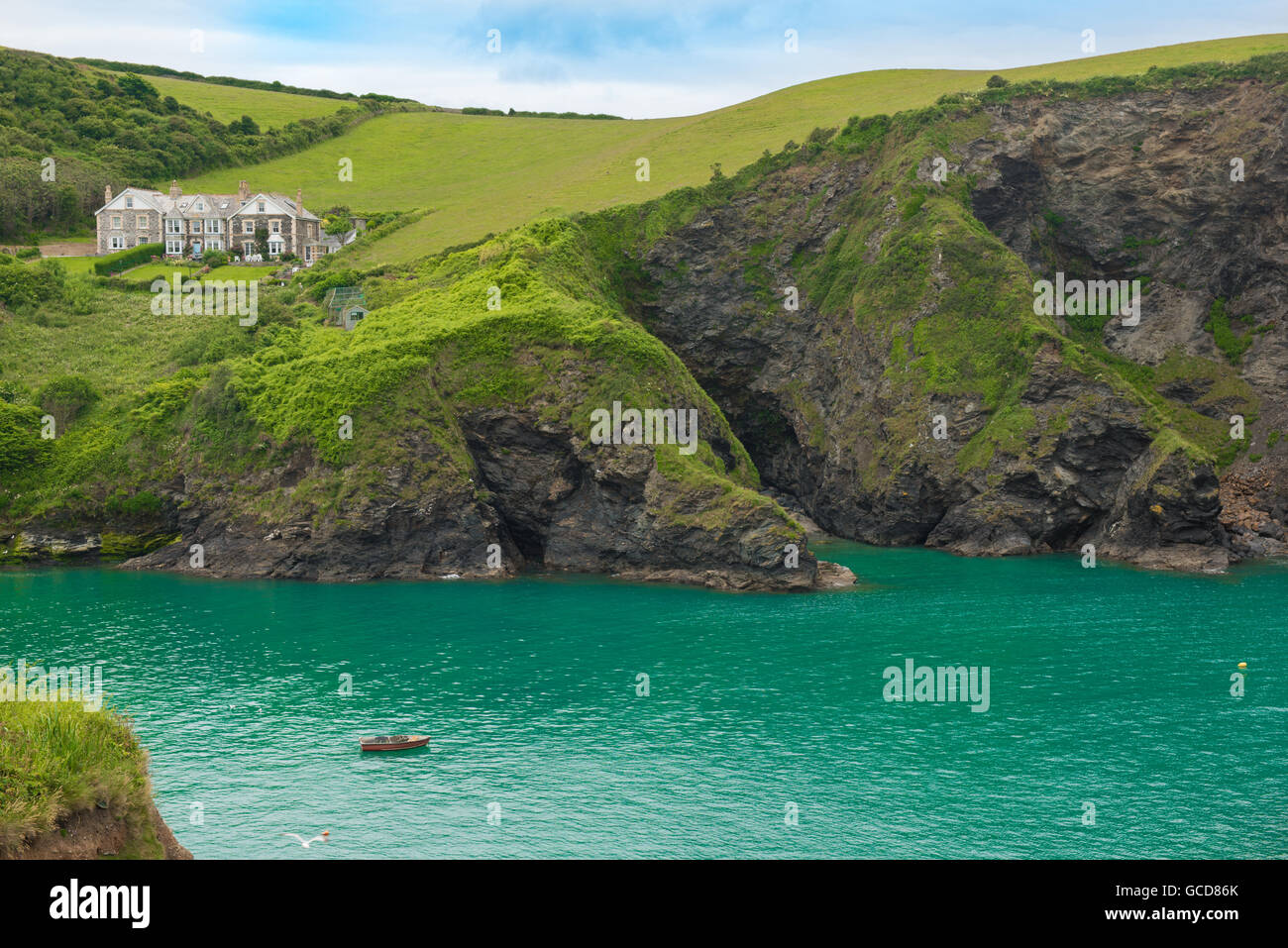 Port Isaac, Cornwall Foto Stock